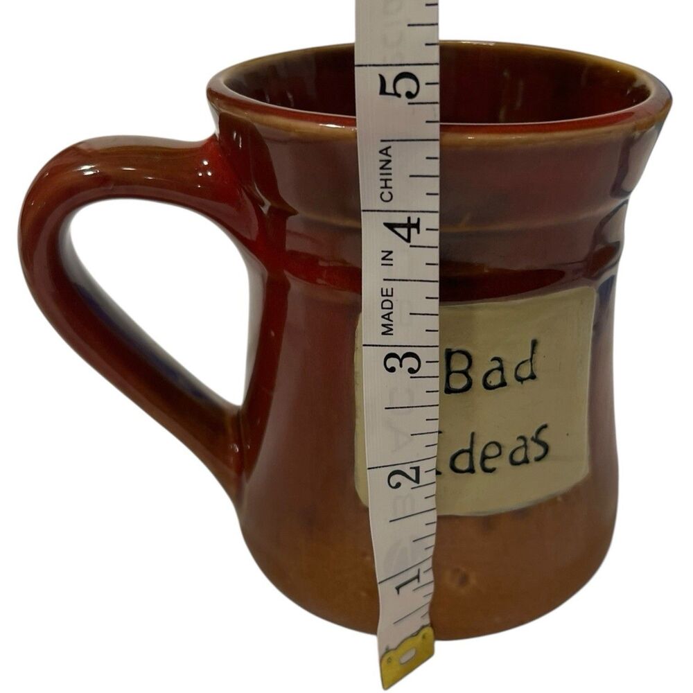 Funny Coffee Mug Oversized 20oz Ceramic Rustic Handmade Novelty Gift Cup Boho - Picture 8 of 9